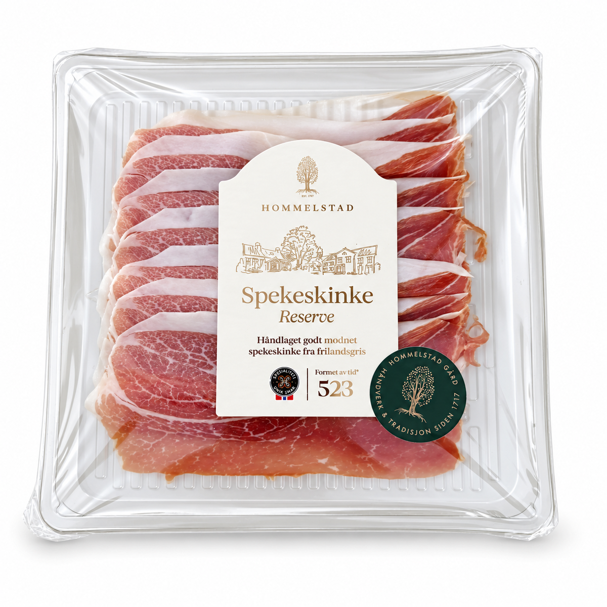 Hommelstad Reserve – 12 måneders modnet spekeskinke